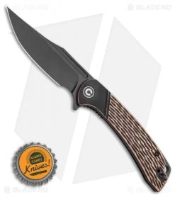 CIVIVI Dogma Liner Lock Knife Copper (3.5" Black Stonewash) 7 CIVIVI Dogma Liner Lock Knife Copper (3.5" Black Stonewash) -CIVIVI Shop CIVIVI Dogma Liner Lock Knife Copper 3.5 Black Stonewash C2014B BHQ 115982 LS Bottlecap