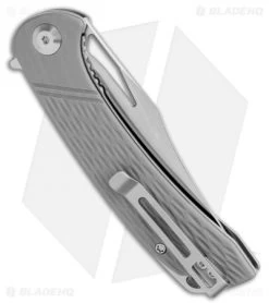 CIVIVI Dogma Liner Lock Knife Gray G-10 (3.5" Satin) -CIVIVI Shop CIVIVI Dogma Liner Lock Knife Gray G 10 3.5 in Satin C2005B BHQ 112159 LS Side jr