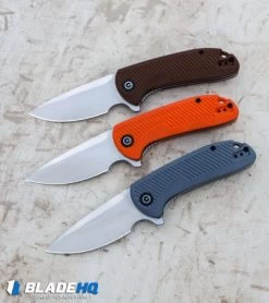 CIVIVI Durus Liner Lock Knife Orange G-10 (3" Satin) C906C -CIVIVI Shop CIVIVI Durus Liner Lock Knife Gray G 10 Satin C906A BHQ 98860 kp home plate web 1