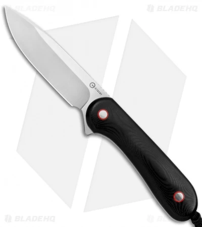CIVIVI Elementum Fixed Blade Knife Contoured Black G-10 (4" Satin) 1 CIVIVI Elementum Fixed Blade Knife Contoured Black G-10 (4" Satin)
