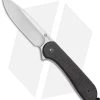 CIVIVI Elementum Fixed Blade Knife Dark Green Micarta (4" Satin) C2105B