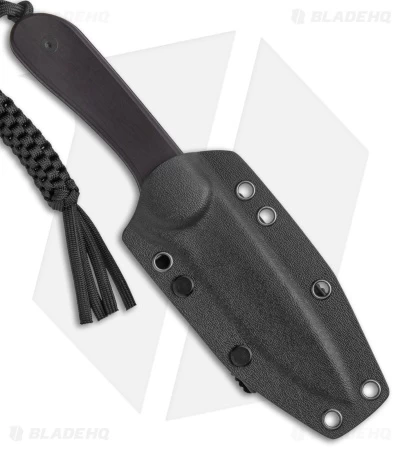 CIVIVI Elementum Fixed Blade Knife Flat Black Ebony (4" Damascus) C2105-DS1 3 CIVIVI Elementum Fixed Blade Knife Flat Black Ebony (4" Damascus) C2105-DS1 - Image 3