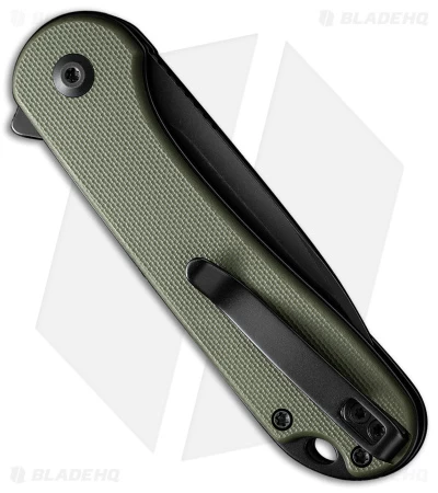 CIVIVI Elementum II Button Lock Knife OD Green G-10 (3" Black SW) C18062P-3 2 CIVIVI Elementum II Button Lock Knife OD Green G-10 (3" Black SW) C18062P-3 - Image 2