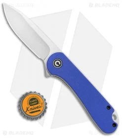 CIVIVI Elementum Liner Lock Knife Blue G-10 (2.9" Satin D2) C907F -CIVIVI Shop CIVIVI Elementum Liner Lock Blue G 10 Satin C907F BHQ 104241 jr bottlecap 1