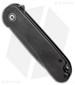 CIVIVI Elementum Liner Lock Knife Black Ebony (2.9" Black D2) C907W -CIVIVI Shop CIVIVI Elementum Liner Lock Knife Black Ebony 2.9Black D2 C907W BHQ 126376 LS Spine