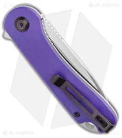 CIVIVI Elementum Liner Lock Knife Purple G-10 (2.9" Satin D2) -CIVIVI Shop CIVIVI Elementum Liner Lock Knife Purple G 10 2.9 Satin D2 C907V BHQ 115291 LS Side