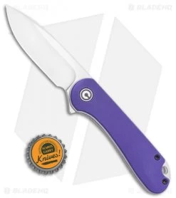 CIVIVI Elementum Liner Lock Knife Purple G-10 (2.9" Satin D2) -CIVIVI Shop CIVIVI Elementum Liner Lock Knife Purple G 10 Satin BHQ 115291 jr bottlecap
