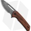 CIVIVI Ferrum Forge Odium Liner Lock Knife Cuibourtia Wood (2.6" Damascus)