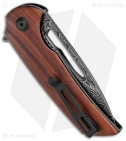 CIVIVI Ferrum Forge Odium Liner Lock Knife Cuibourtia Wood (2.6" Damascus) 6 CIVIVI Ferrum Forge Odium Liner Lock Knife Cuibourtia Wood (2.6" Damascus) -CIVIVI Shop CIVIVI Ferrum Forge Odium LL Cutbourtia Wood Damascus C2010DS 1 BHQ 122542 jr side