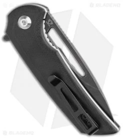 CIVIVI Ferrum Forge Odium Liner Lock Knife Black G-10 (2.6" Black SW D2) -CIVIVI Shop CIVIVI Ferrum Forge Odium Liner Lock Knife Black G 10 2.625in Black SW D2 C2010E BHQ 107075 LS Side