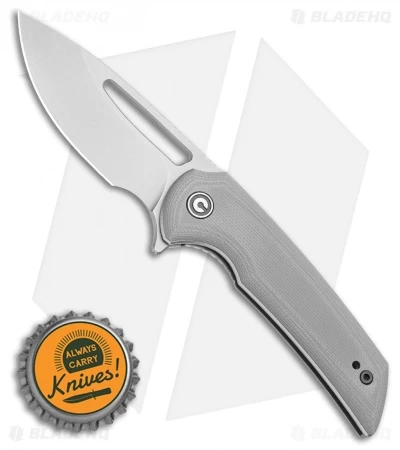 CIVIVI Ferrum Forge Odium Liner Lock Knife Gray G-10 (2.6" Stonewash) C2010A 4 CIVIVI Ferrum Forge Odium Liner Lock Knife Gray G-10 (2.6" Stonewash) C2010A - Image 4