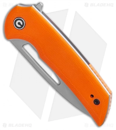 CIVIVI Ferrum Forge Odium Liner Lock Knife Orange G-10 (2.6" Stonewash) C2010B 2 CIVIVI Ferrum Forge Odium Liner Lock Knife Orange G-10 (2.6" Stonewash) C2010B - Image 2