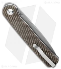 CIVIVI Ferrum Forge Stylum Slip Joint Knife Dark Green Micarta (3" Stonewash) 5 CIVIVI Ferrum Forge Stylum Slip Joint Knife Dark Green Micarta (3" Stonewash) -CIVIVI Shop CIVIVI Ferrum Forge Stylum Slip Joint Knife Dark Green Micarta 3 Stonewash BHQ 126383 LS Side