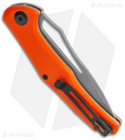 CIVIVI Fracture Drop Point Slip Joint Knife Orange G-10 (3.5" BB/SW) C2009C -CIVIVI Shop CIVIVI Fracture SJ Orange G 10 SW DP C2009C BHQ 114172 jr side