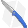 CIVIVI Fracture Drop Point Slip Joint Knife Blue G-10 (3.5" BB/SW) C2009D