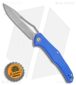 CIVIVI Fracture Drop Point Slip Joint Knife Blue G-10 (3.5" BB/SW) C2009D 7 CIVIVI Fracture Drop Point Slip Joint Knife Blue G-10 (3.5" BB/SW) C2009D -CIVIVI Shop CIVIVI Fracture Slip Joint Knife Blue G 10 3.5in Stonewash Drop Point C2009D BHQ 114173 LS Bottlecap