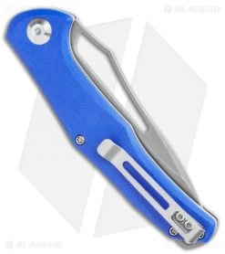 CIVIVI Fracture Drop Point Slip Joint Knife Blue G-10 (3.5" BB/SW) C2009D 6 CIVIVI Fracture Drop Point Slip Joint Knife Blue G-10 (3.5" BB/SW) C2009D -CIVIVI Shop CIVIVI Fracture Slip Joint Knife Blue G 10 3.5in Stonewash Drop Point C2009D BHQ 114173 LS Side