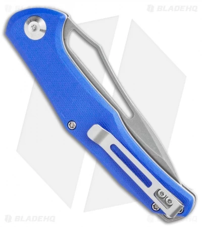 CIVIVI Fracture Drop Point Slip Joint Knife Blue G-10 (3.5" BB/SW) C2009D 3 CIVIVI Fracture Drop Point Slip Joint Knife Blue G-10 (3.5" BB/SW) C2009D - Image 3