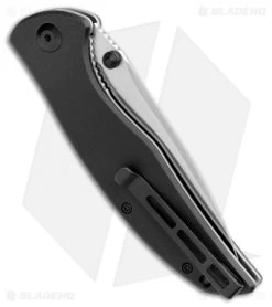 CIVIVI Governor Liner Lock Knife Black G-10 (3.86" Satin D2) C911C -CIVIVI Shop CIVIVI Governer LL Black G 10 Satin C911C BHQ 103142 jr side 2