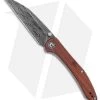 CIVIVI Hadros Liner Lock Knife Cuibourtia Wood (3.35" Damascus) C20004-DS1