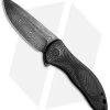 CIVIVI Synergy3 Liner Lock Knife Black G-10/CF (3.24" Damascus) C20075D-DS1