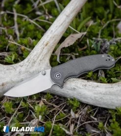 CIVIVI Hooligan Liner Lock Knife Dark Hazel Micarta (2.98" Satin D2) C913B -CIVIVI Shop CIVIVI Hooligan Liner Lock Knife Dark Hazel Micarta Satin D2 C913B BHQ 104229 kp antler web