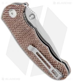 CIVIVI Hooligan Liner Lock Knife Snakeskin Micarta (2.98" Satin D2) C913C -CIVIVI Shop CIVIVI Hooligan Liner Lock Snakeskin Micarta Satin D2 C913C BHQ 104230 jr side
