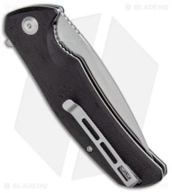 CIVIVI Incite Liner Lock Knife Black Ebony Wood (3.7" Satin) C908E -CIVIVI Shop CIVIVI Incite LL Black Ebony Wood Satin C908E BHQ 100868 jr side