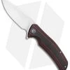 CIVIVI Incite Liner Lock Knife Red G-10/Carbon Fiber (3.7" Satin) C908C