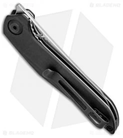 CIVIVI Isham Mckenna Liner Lock Knife Black G-10 (2.875 Satin) C905C 8 CIVIVI Isham Mckenna Liner Lock Knife Black G-10 (2.875 Satin) C905C -CIVIVI Shop CIVIVI Isham Mckenna LL Black G 10 Satin C905C BHQ 97970 jr side