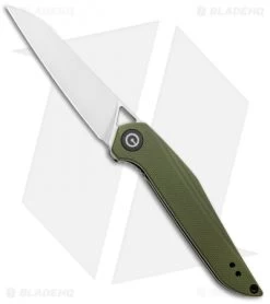 CIVIVI Isham Mckenna Liner Lock Knife Green G-10 (2.875 Satin) C905B