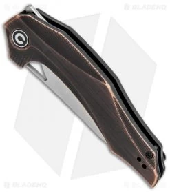 CIVIVI Isham Plethiros Flipper Knife Copper (3.45" Satin) C904D -CIVIVI Shop CIVIVI Isham Plethiros Copper Satin BHQ 113201 jr spine