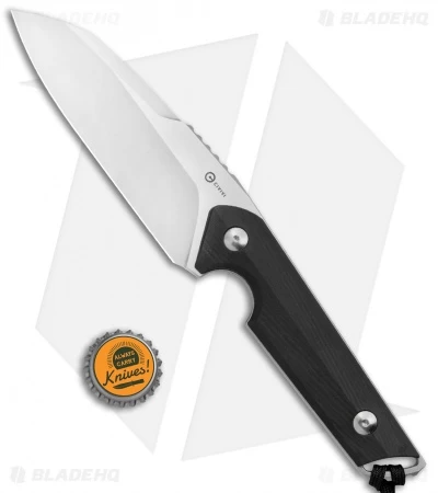CIVIVI Kepler Fixed Blade Knife Black G-10 W/Lanyard (4.5" Satin) 4 CIVIVI Kepler Fixed Blade Knife Black G-10 W/Lanyard (4.5" Satin) - Image 4