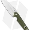 CIVIVI Kepler Fixed Blade Knife OD Green G-10 W/Lanyard (4.5" Satin)