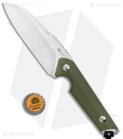 CIVIVI Kepler Fixed Blade Knife OD Green G-10 W/Lanyard (4.5" Satin) -CIVIVI Shop CIVIVI Kepler Fixed Blade OD Green G 10 Satin C2109A BHQ 106960 jr bottlecap