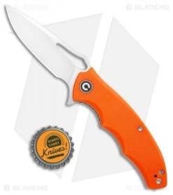 CIVIVI Little Fiend Liner Lock Knife Orange G-10 (3" Satin D2) C910B -CIVIVI Shop CIVIVI Little Fiend LL Orange G 10 Satin C910B BHQ 103138 jr bottlecap