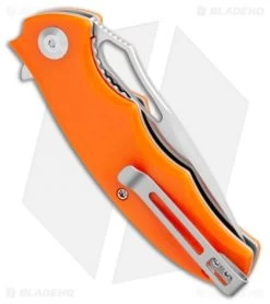 CIVIVI Little Fiend Liner Lock Knife Orange G-10 (3" Satin D2) C910B -CIVIVI Shop CIVIVI Little Fiend LL Orange G 10 Satin C910B BHQ 103138 jr side 2