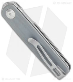 CIVIVI Lundquist Lumi Liner Lock Knife Gray G-10 (2.6" Stonewash) -CIVIVI Shop CIVIVI Lundquist Lumi LL Gray G 10 SW C20024 2 BHQ 134294 jr side