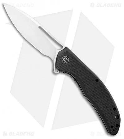 CIVIVI Vexer Flipper Liner Lock Knife Black G-10 (3.96" Satin) 1 CIVIVI Vexer Flipper Liner Lock Knife Black G-10 (3.96" Satin)