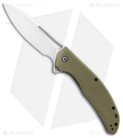 CIVIVI Vexer Flipper Liner Lock Knife OD Green G-10 (3.96" Satin) 1 CIVIVI Vexer Flipper Liner Lock Knife OD Green G-10 (3.96" Satin)