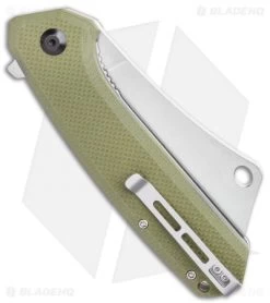 CIVIVI Mastodon Liner Lock Knife OD Green G-10 (3.8" Stonewash) 6 CIVIVI Mastodon Liner Lock Knife OD Green G-10 (3.8" Stonewash) -CIVIVI Shop CIVIVI Mastodon Liner Lock Knife OD Green G 10 3.8 Stonewash C2012A BHQ 115282 LS Side