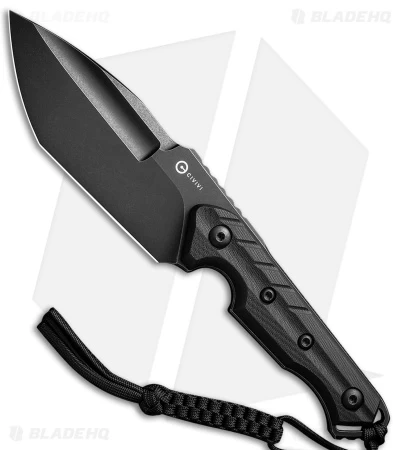 CIVIVI Maxwell Fixed Blade Knife Black G-10 (4.74" BW) C21040-1 1 CIVIVI Maxwell Fixed Blade Knife Black G-10 (4.74" BW) C21040-1