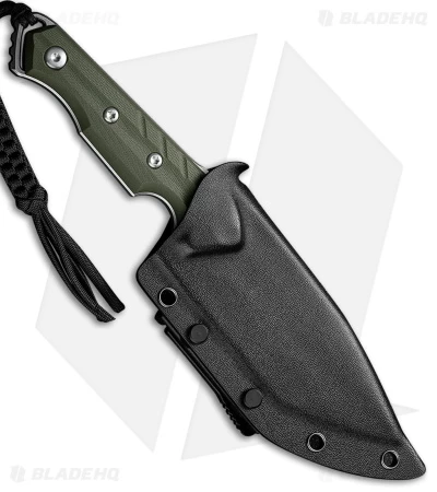 CIVIVI Maxwell Fixed Blade Knife OD Green G-10 (4.74" Stonewash) C21040-2 2 CIVIVI Maxwell Fixed Blade Knife OD Green G-10 (4.74" Stonewash) C21040-2 - Image 2