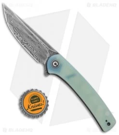 CIVIVI Mini Asticus Liner Lock Knife Natural G-10 (3.25" Damascus) -CIVIVI Shop CIVIVI Mini Asticus LL Natural G 10 Damascus BHQ 134068 jr bottlecap