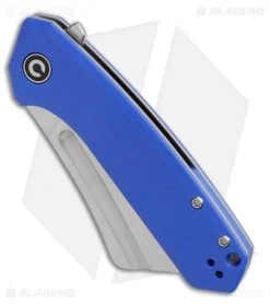 CIVIVI Mini Bullmastiff Liner Lock Knife Blue G-10 (3" Stonewash) -CIVIVI Shop CIVIVI Mini Bullmastiff Liner Lock Knife Blue G 10 3in Stonewash C2004B BHQ 112156 LS Spine