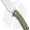 CIVIVI Mini Mastodon Liner Lock Knife OD Green G-10 (3" Stonewash)
