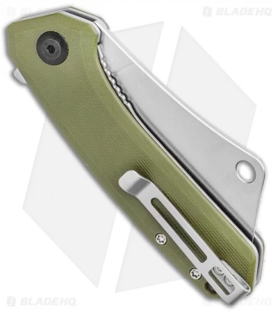 CIVIVI Mini Mastodon Liner Lock Knife OD Green G-10 (3" Stonewash) 3 CIVIVI Mini Mastodon Liner Lock Knife OD Green G-10 (3" Stonewash) - Image 3