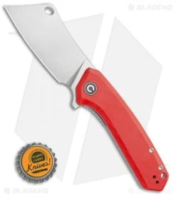 CIVIVI Mini Mastodon Liner Lock Knife Red G-10 (3" Stonewash) -CIVIVI Shop CIVIVI Mini Mastodon Liner Lock Knife Red G 10 3 Stonewash C2011B BHQ 115278 LS Bottlecap