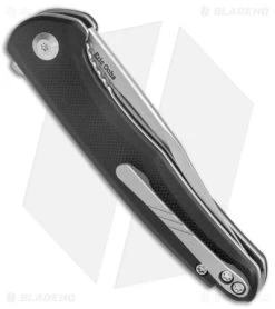 CIVIVI Mini Sandbar Liner Lock Knife Black G-10 (2.9" Satin) C20011-1 -CIVIVI Shop CIVIVI Mini Sandbar LL Knife Natural Black G 10 Satin BHQ 142901 jr side