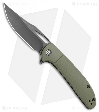 CIVIVI Ortis Liner Lock Knife OD Green FRN (3.2" Black) C2013C 2 CIVIVI Ortis Liner Lock Knife OD Green FRN (3.2" Black) C2013C - Image 2